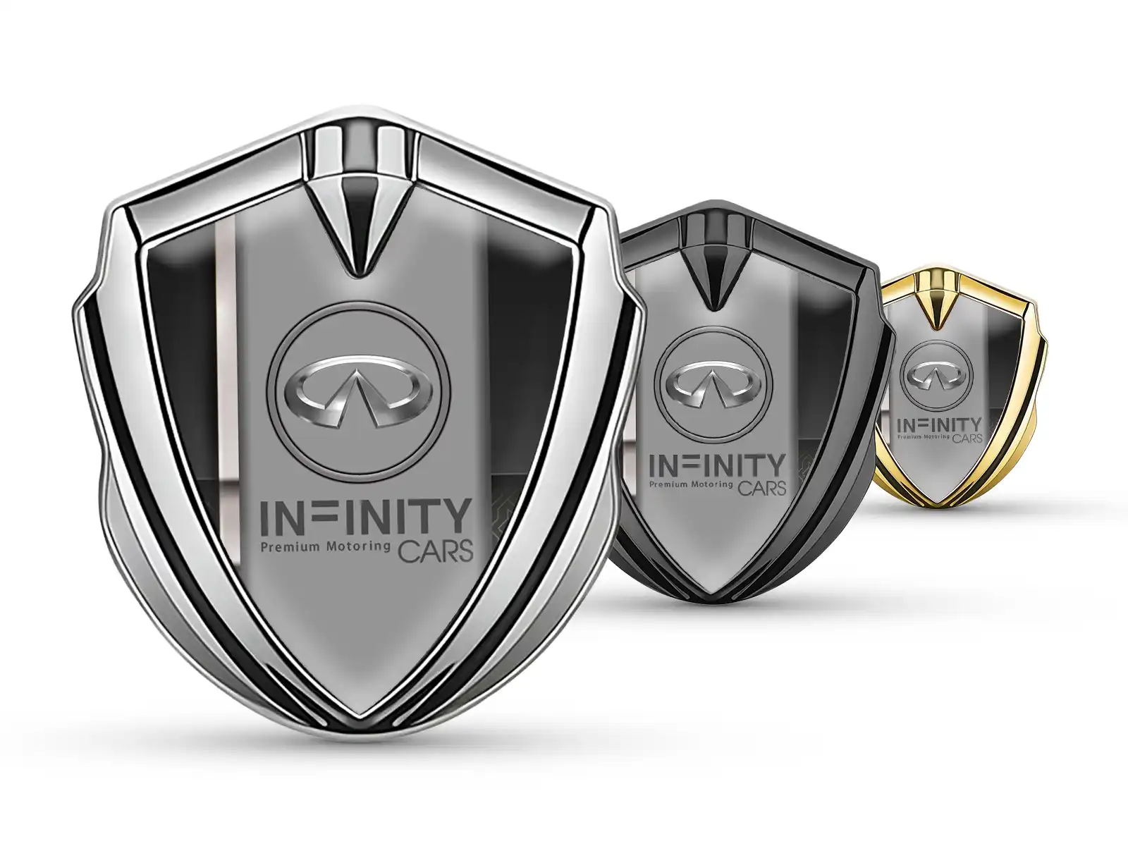 Infiniti Emblem Auto Abzeichen Max Stil Solides Metall Bau